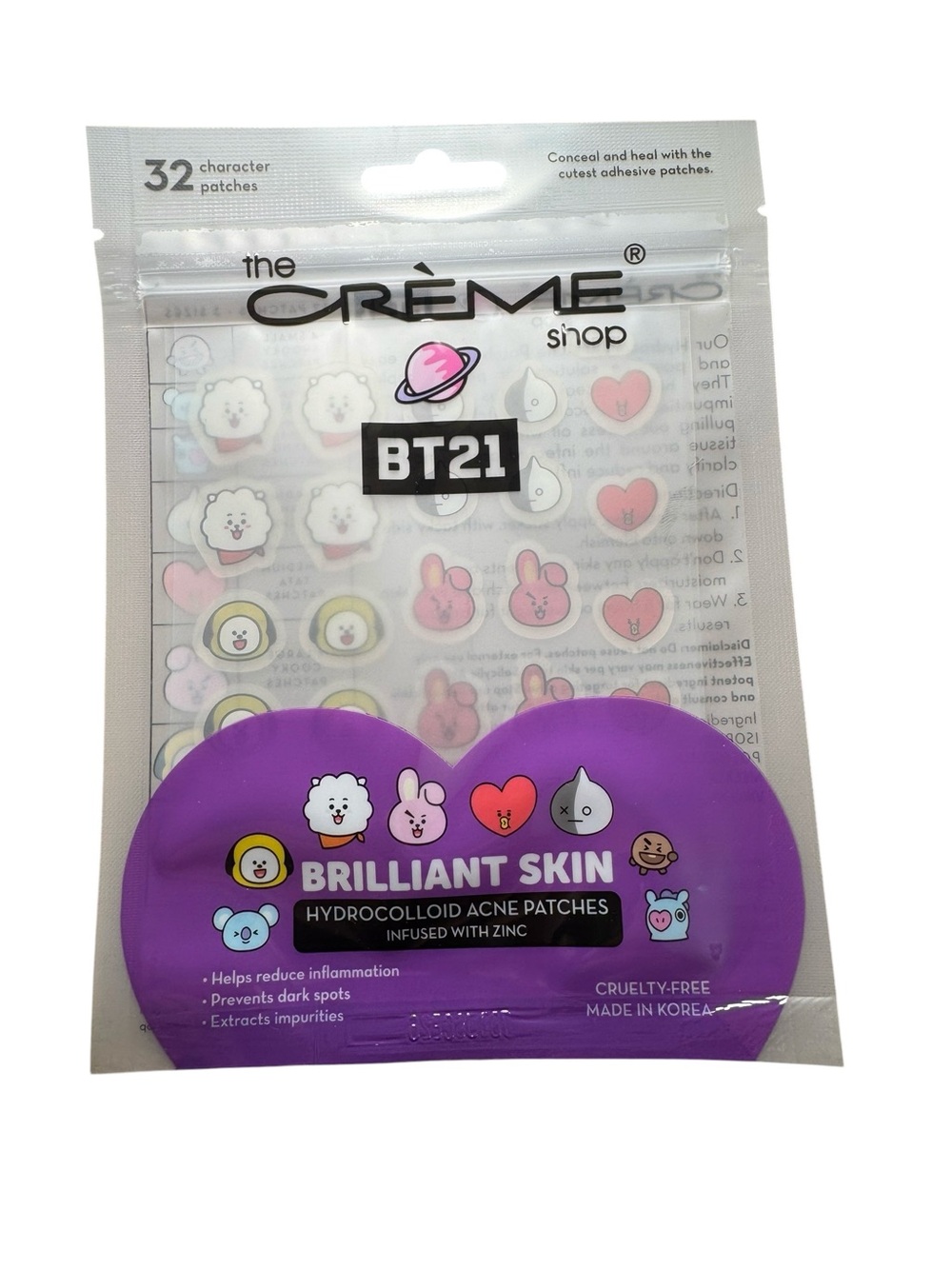 The Crème Shop Hydrocolloid Acne Patches